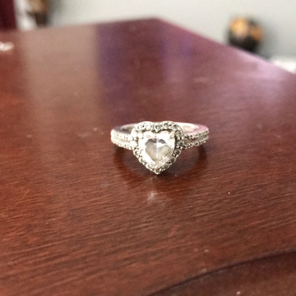 Heart CZ Ring